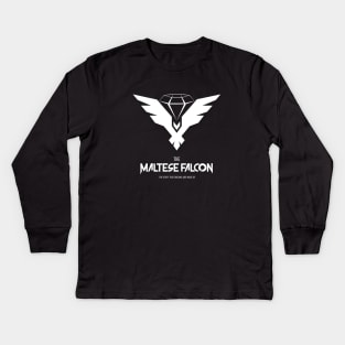 The Maltese Falcon - Alternative Movie Poster Kids Long Sleeve T-Shirt